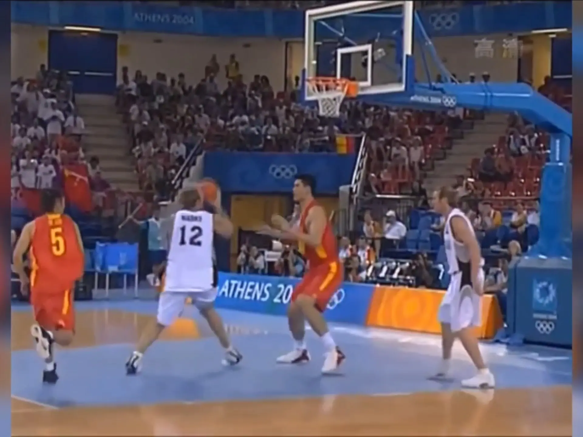 A的姚明大, 然实力不如, 但相较于姚